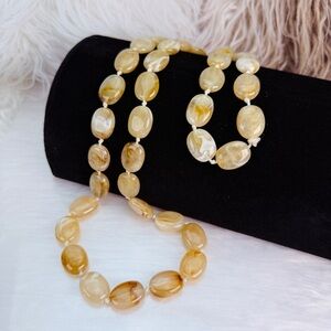 Beautiful, bohemian island Beach chic, long necklace